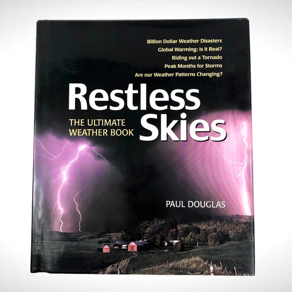 Restless Skies: The Ultimate Weather Book Douglas, Paul Hardcover - Picture 1 of 6